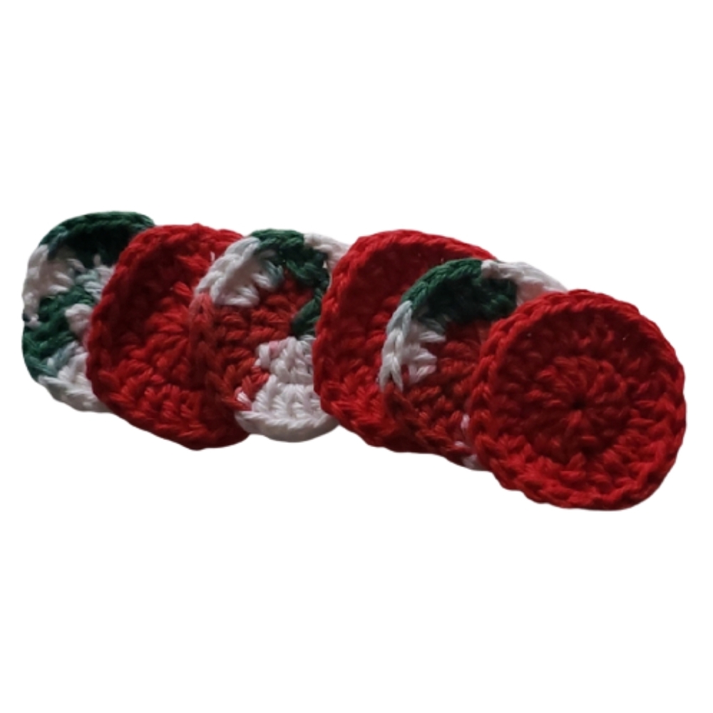 Crocheted Reusable Cotton Rounds Makeup Removers